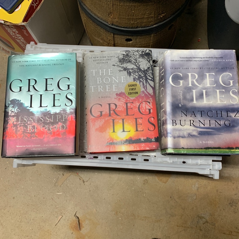 Greg Iles Lot 3 Penn Cage Trilogy